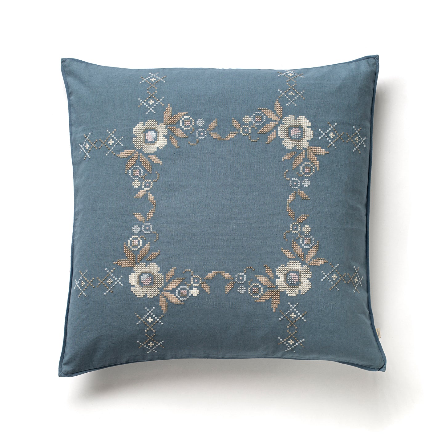 MALVINA Embroidered Cushion Cotton