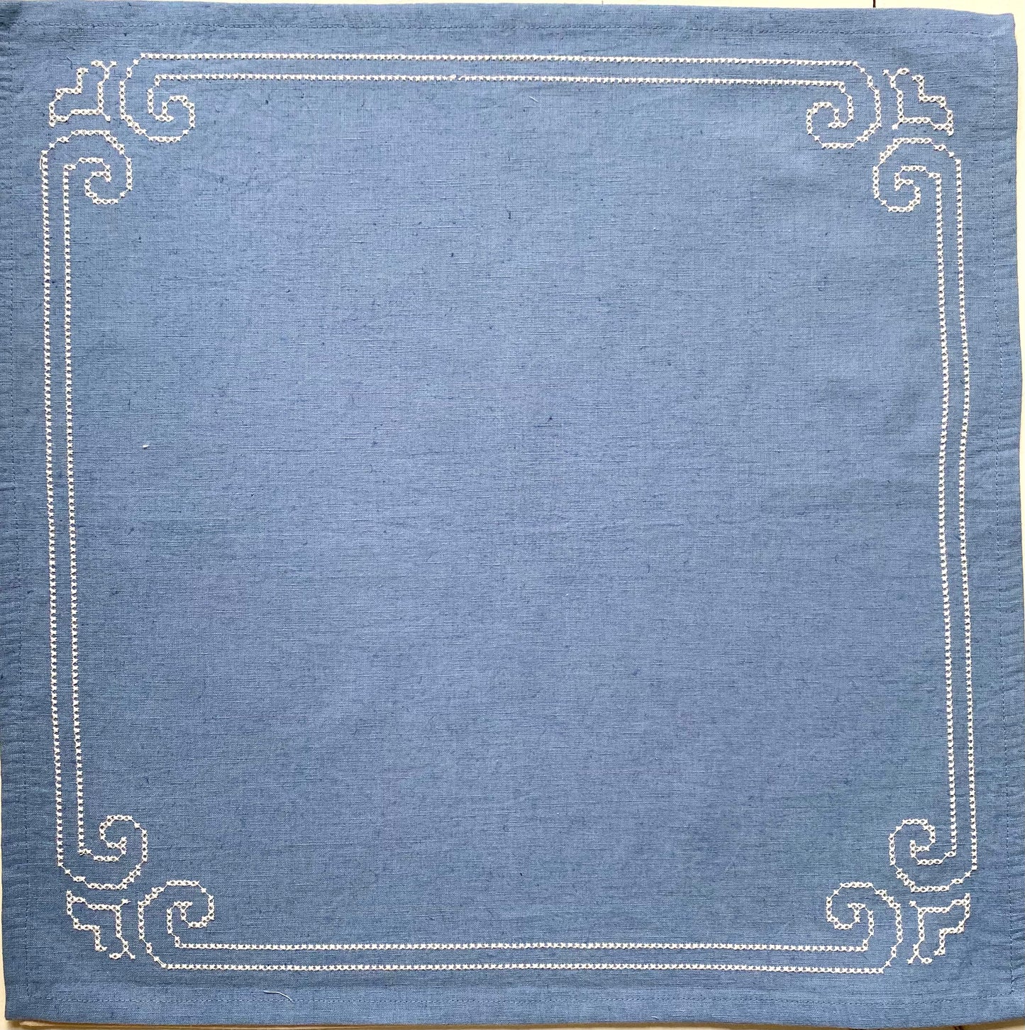 LIS Napkin Embroidered Cotton/Linen