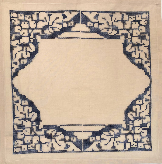 EDITH Napkin Embroidered Cotton/Linen