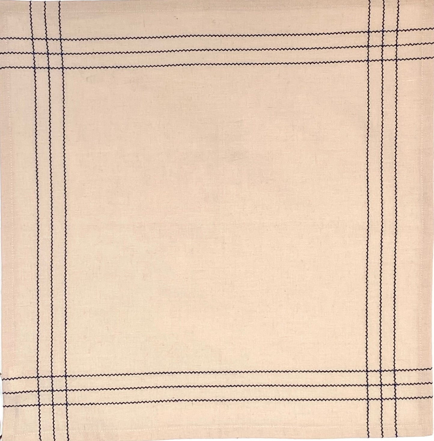 MAY Napkin Embroidered Cotton/Linen