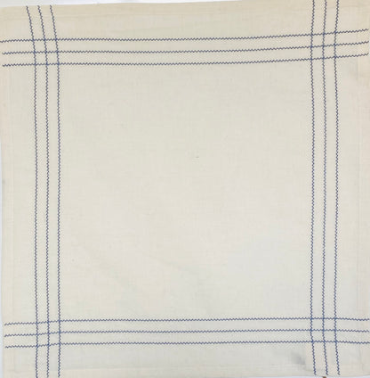 MAY Napkin Embroidered Cotton/Linen