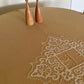 VIVI Tablecloth Embroidered Cotton/Linen