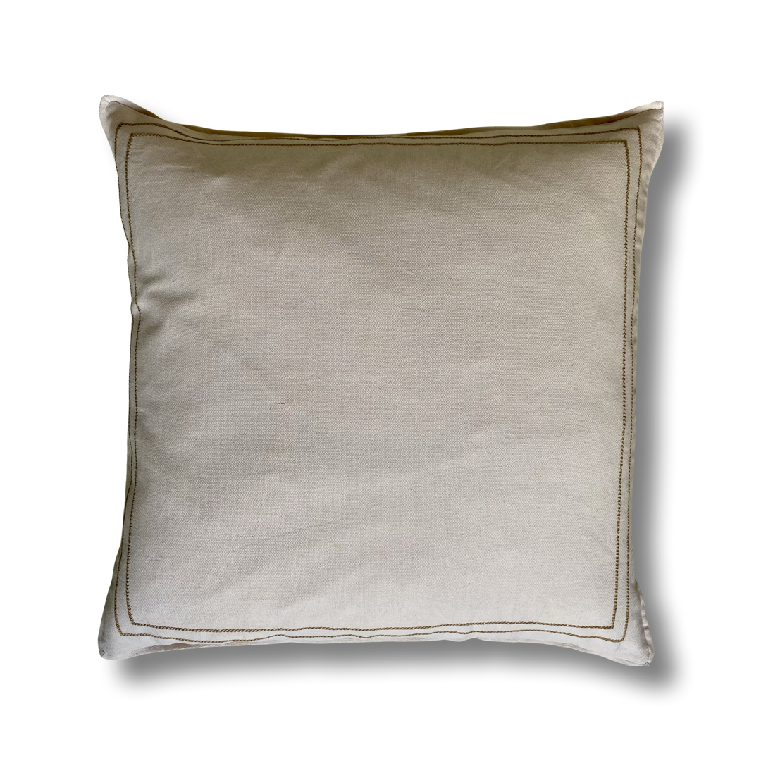 IRENE Cushion Embroidered Cotton