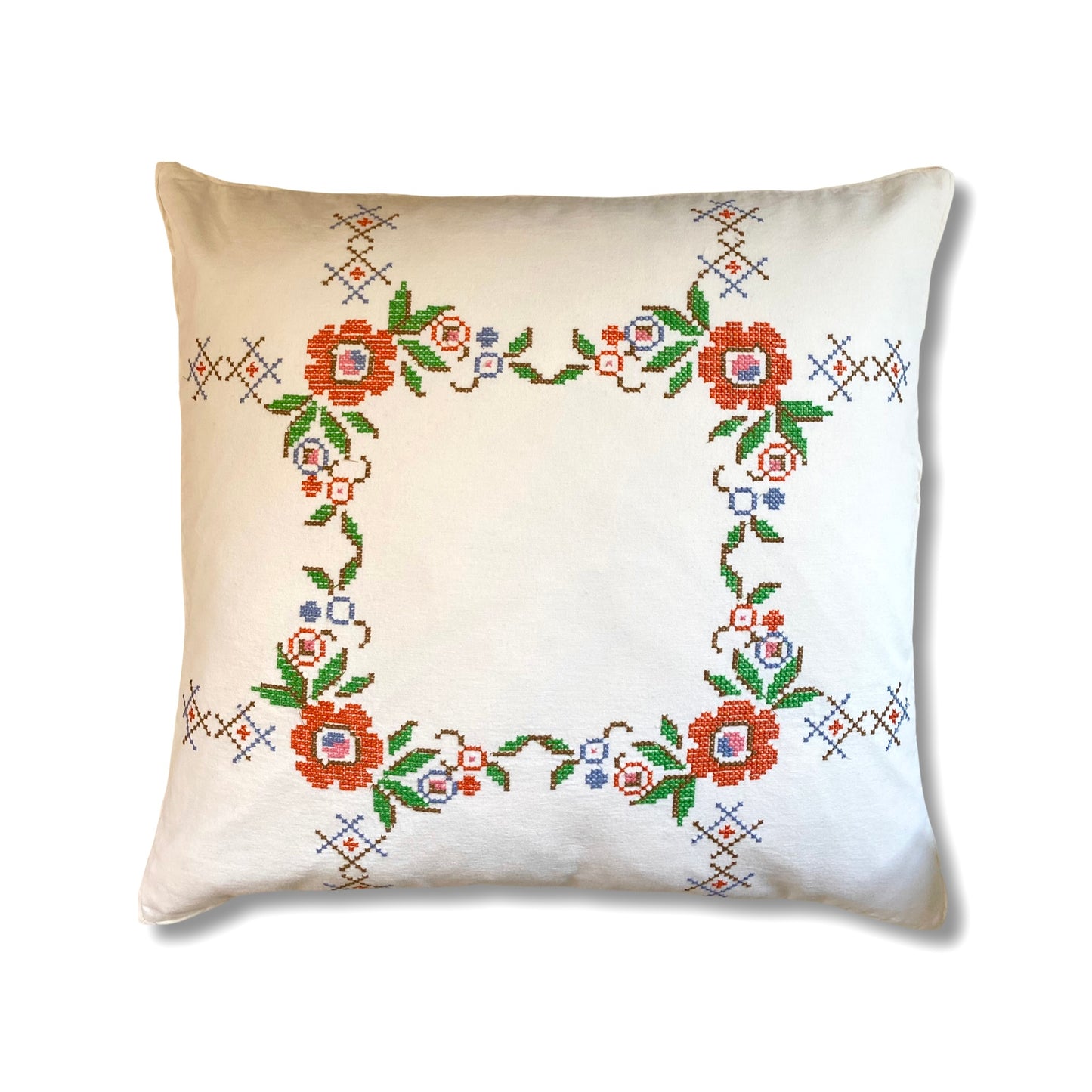 MALVINA Embroidered Cushion Cotton