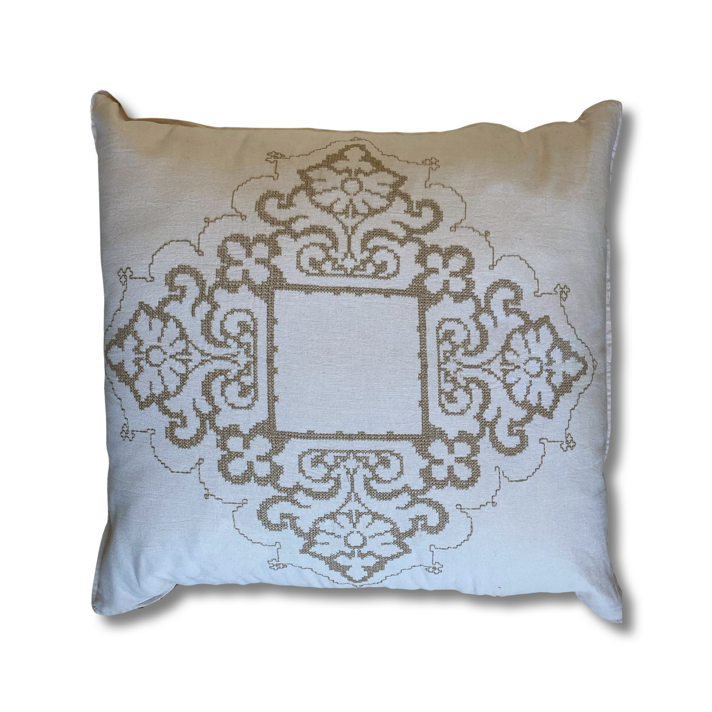 HANNA Cushion Embroidered Cotton