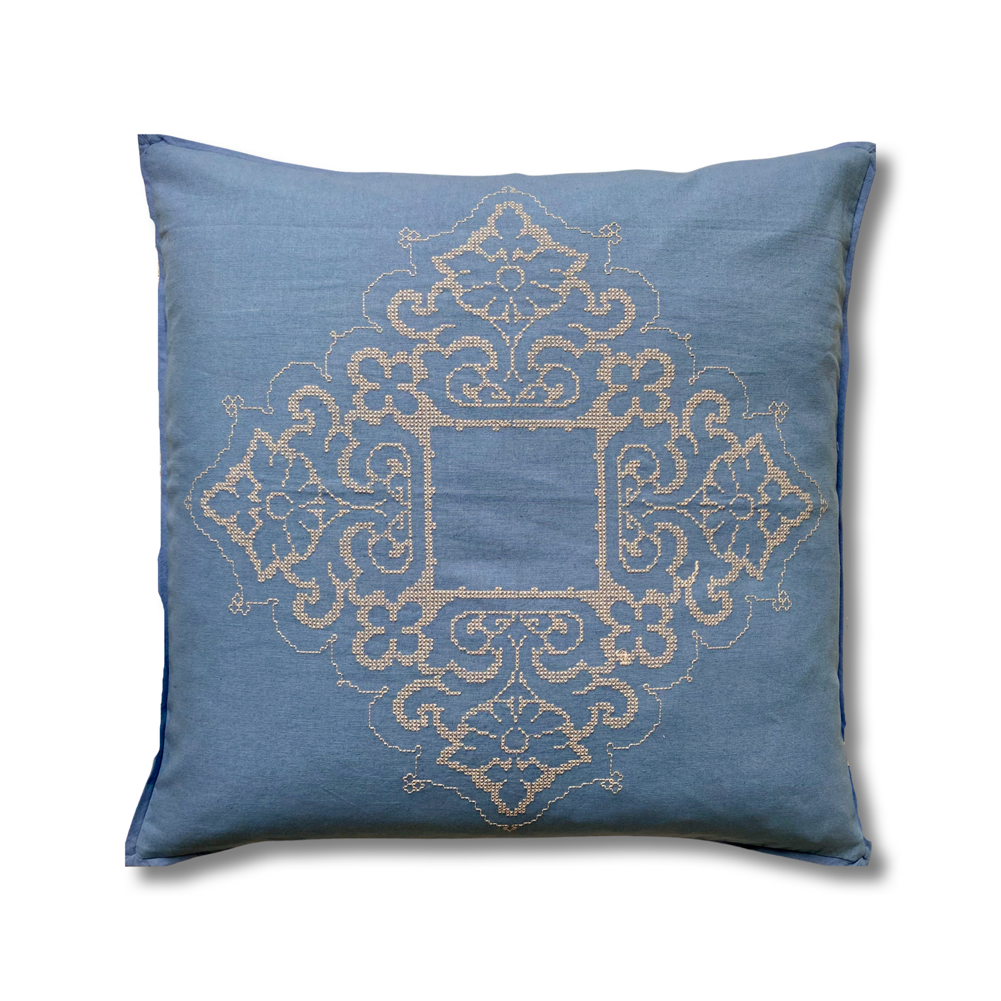 HANNA Cushion Embroidered Cotton